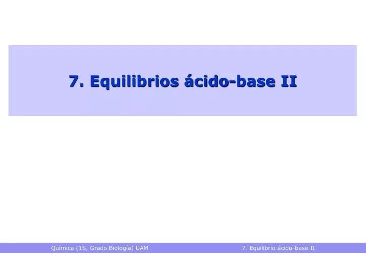 7 equilibrios cido base ii