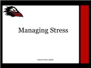 managing stress