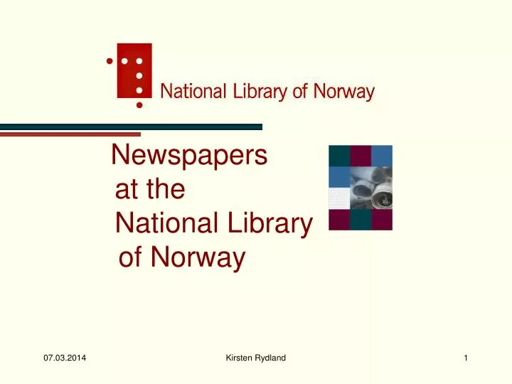 newspapers at the national library of norway