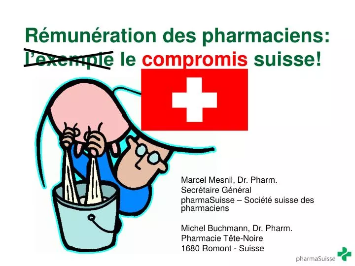 r mun ration des pharmaciens l exemple le compromis suisse