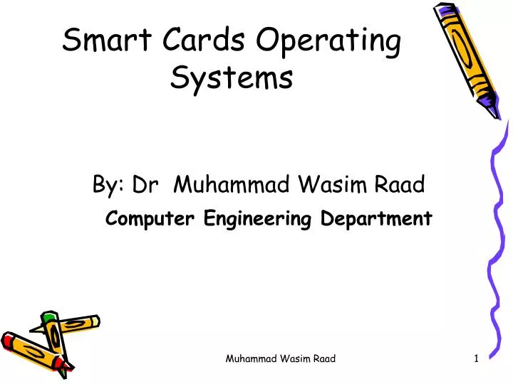 smart cards operating systems