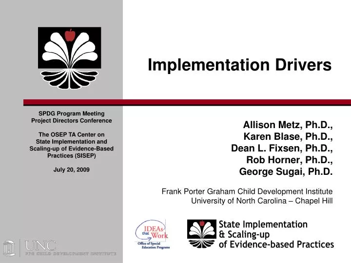 implementation drivers