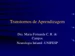 Transtornos de Aprendizagem - slide 1