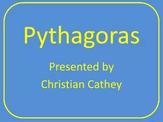 Pythagoras