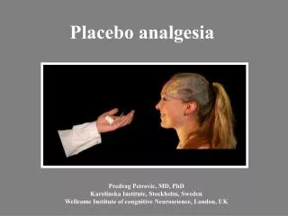 Placebo analgesia