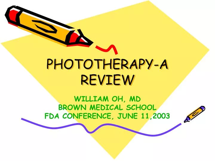 phototherapy a review