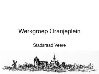 werkgroep oranjeplein