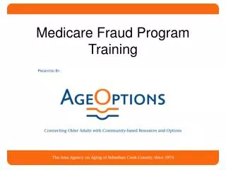 Medicare Fraud Program Training