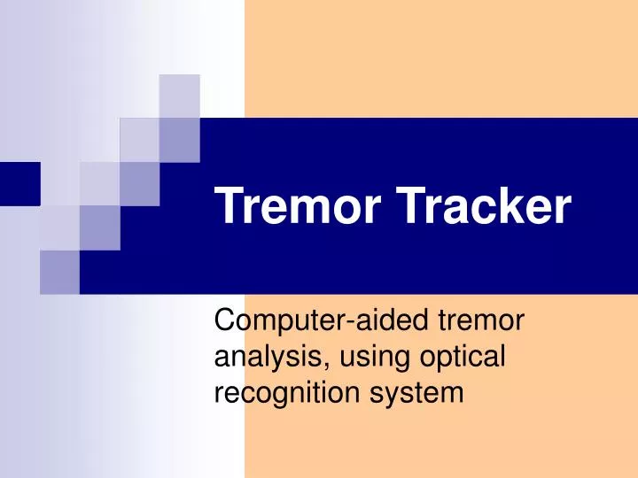 tremor tracker