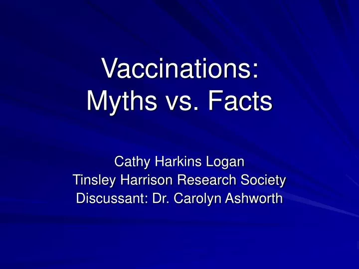vaccinations myths vs facts