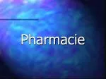 Pharmacie - slide 1