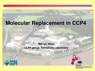Molecular Replacement in CCP4