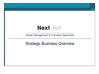______________________________________ Career Management &amp; Transition Specialists