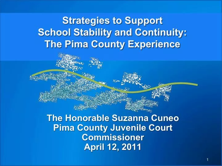 strategies to support school stability and continuity the pima county experience