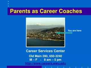 Parents as Career Coaches