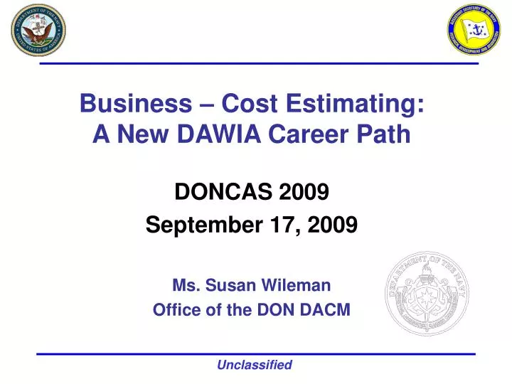 business cost estimating a new dawia career path