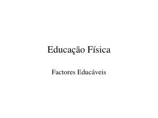 educa o f sica