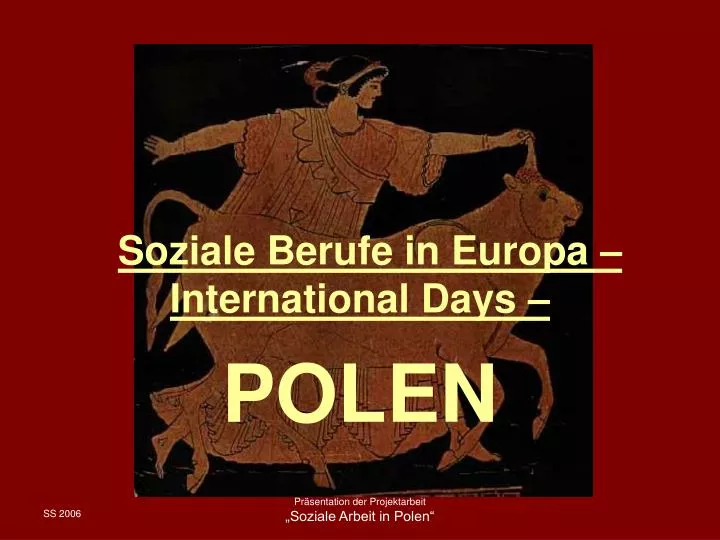 soziale berufe in europa international days