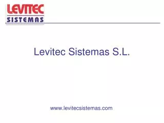 levitec sistemas s l