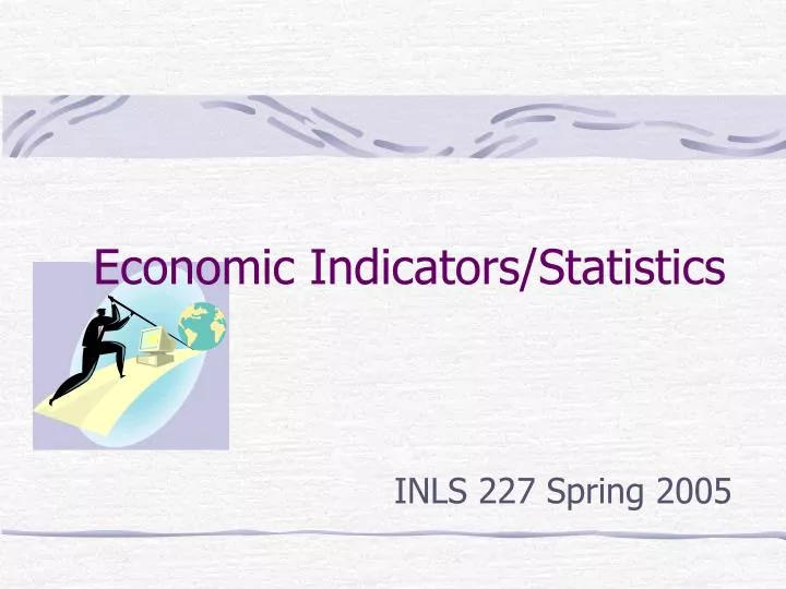 economic indicators statistics