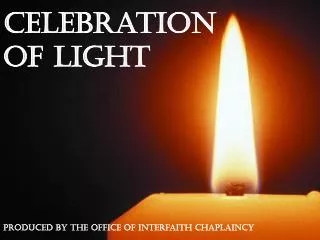 Celebration Of Light