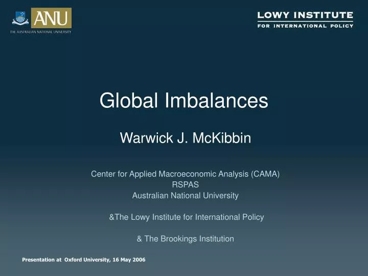 global imbalances