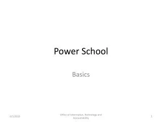 Power School