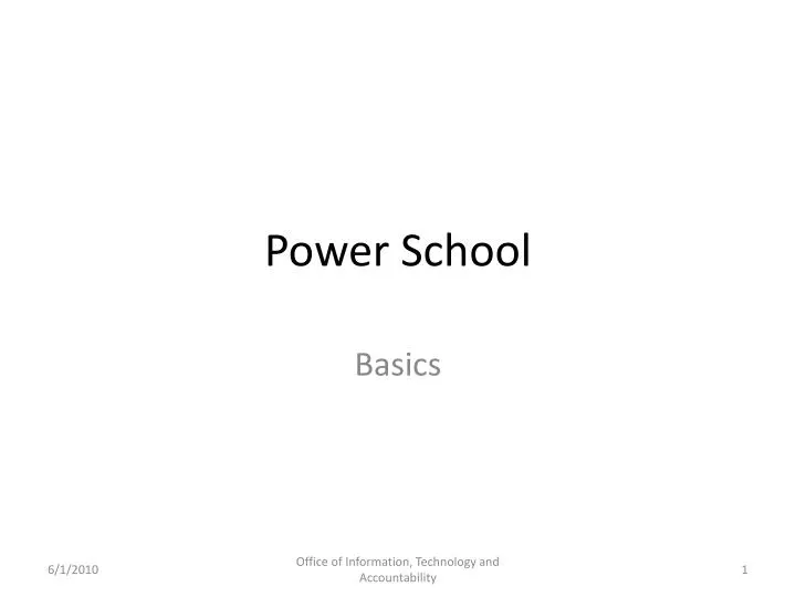 power school