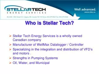 Who is Stellar Tech?