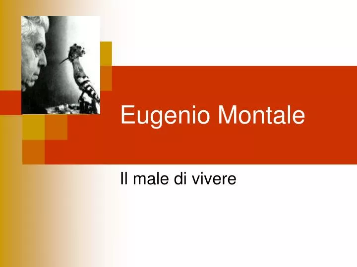 eugenio montale