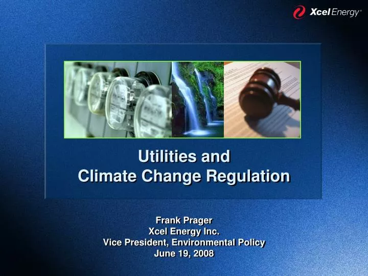 utilities and climate change regulation