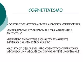 cognitivismo