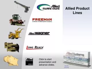 Allied Product Lines
