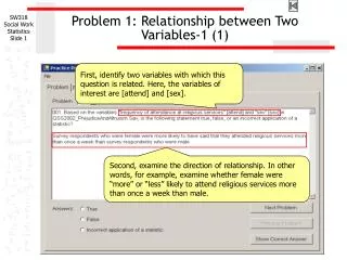 Problem 1: Relationship between Two Variables-1 (1)
