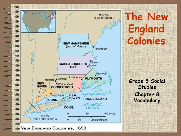 the new england colonies