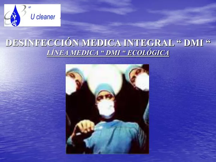 desinfecci n medica integral dmi l nea medica dmi ecol gica