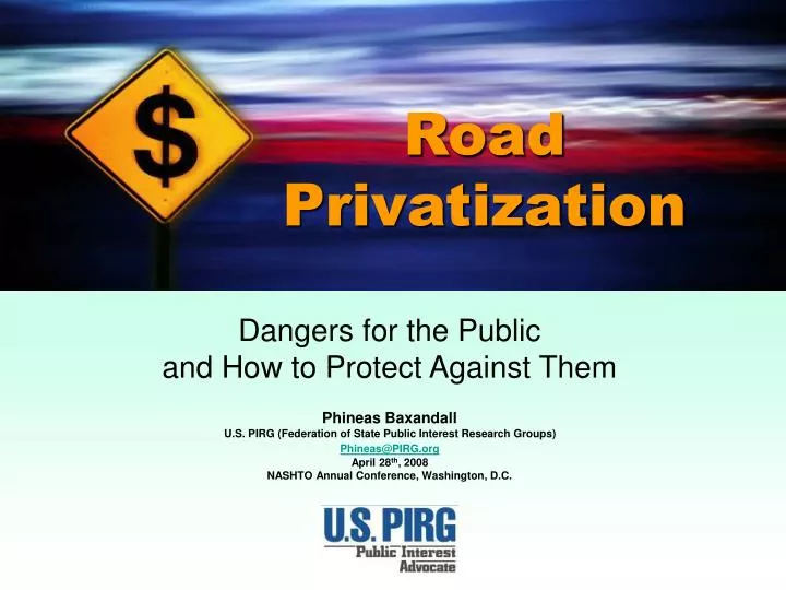road privatization