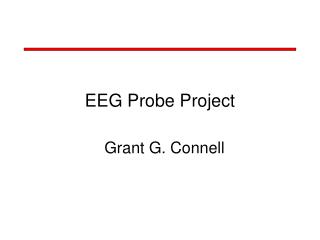 EEG Probe Project