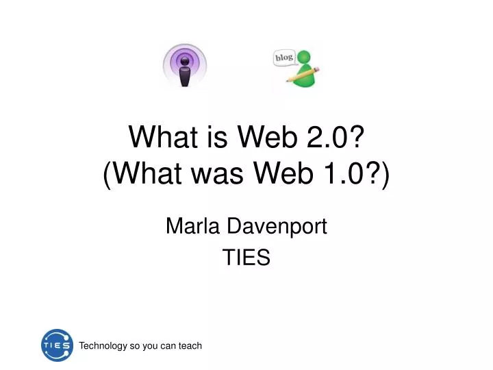 what is web 2 0 what was web 1 0