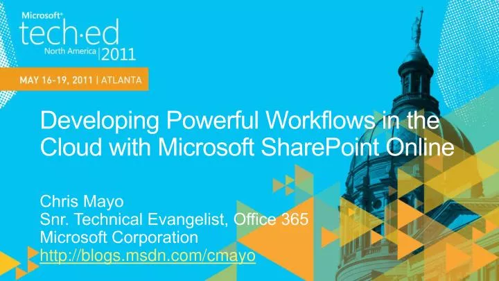 developing powerful workflows in the cloud with microsoft sharepoint online