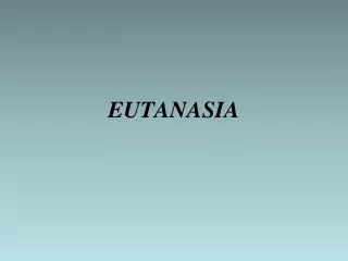 EUTANASIA