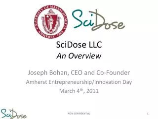 SciDose LLC An Overview