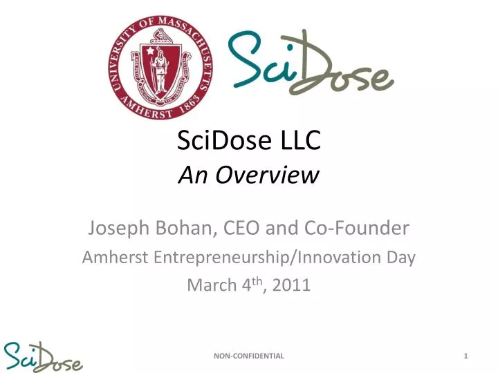scidose llc an overview