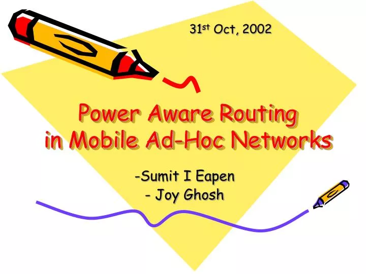 power aware routing in mobile ad hoc networks