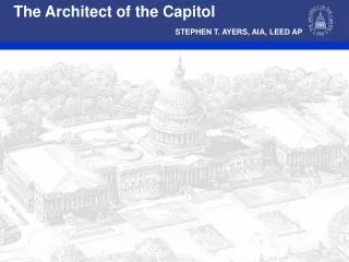 The Architect of the Capitol