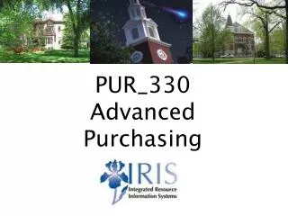 PUR_330 Advanced Purchasing