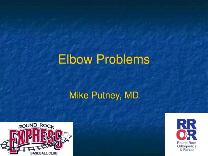elbow problems