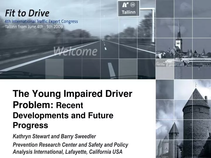 the young impaired driver problem recent developments and future progress
