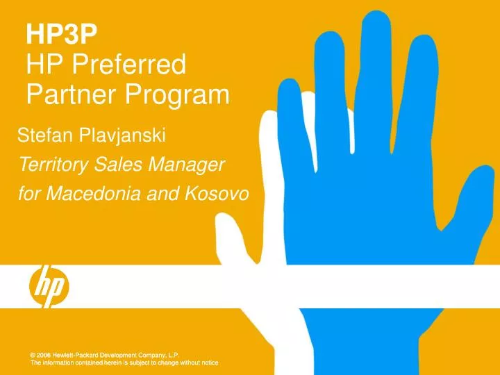 hp3p hp preferred partner program