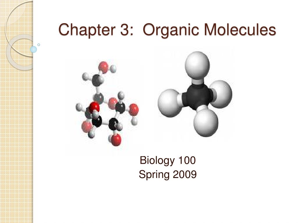 PPT - Chapter 3: Organic Molecules PowerPoint Presentation, free ...